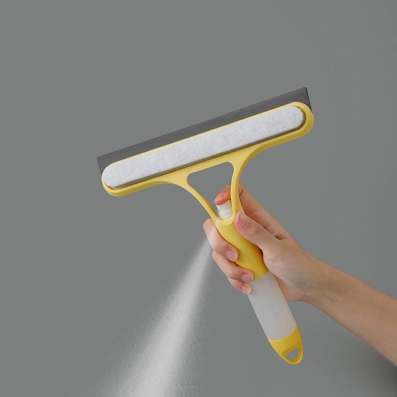 3-in-1 Window Wiper with Spray Bottle