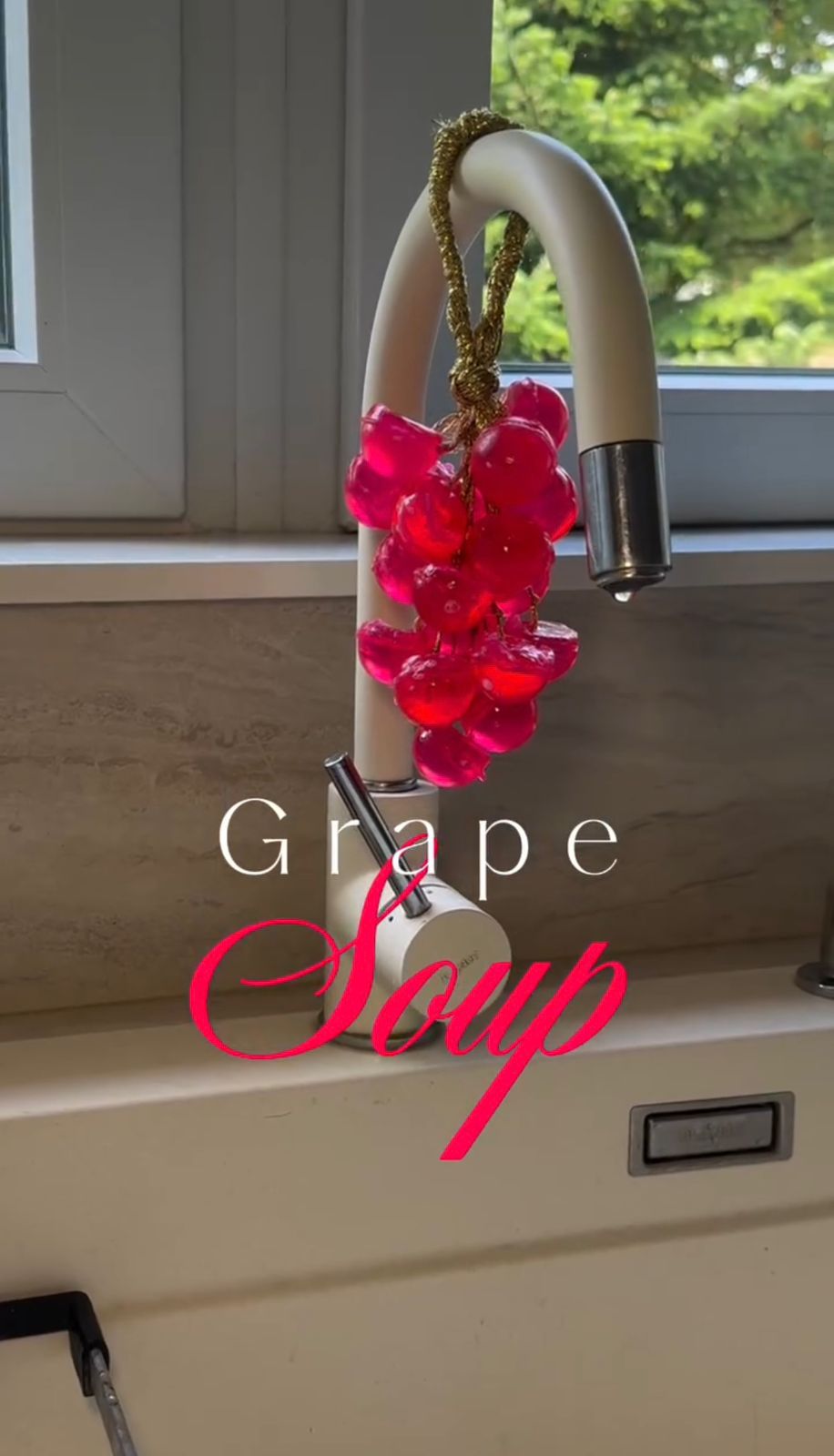 Natural Handmade Grapes Soap