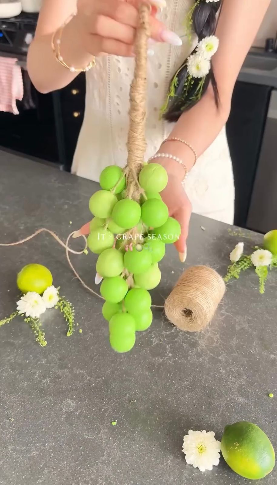 Natural Handmade Grapes Soap