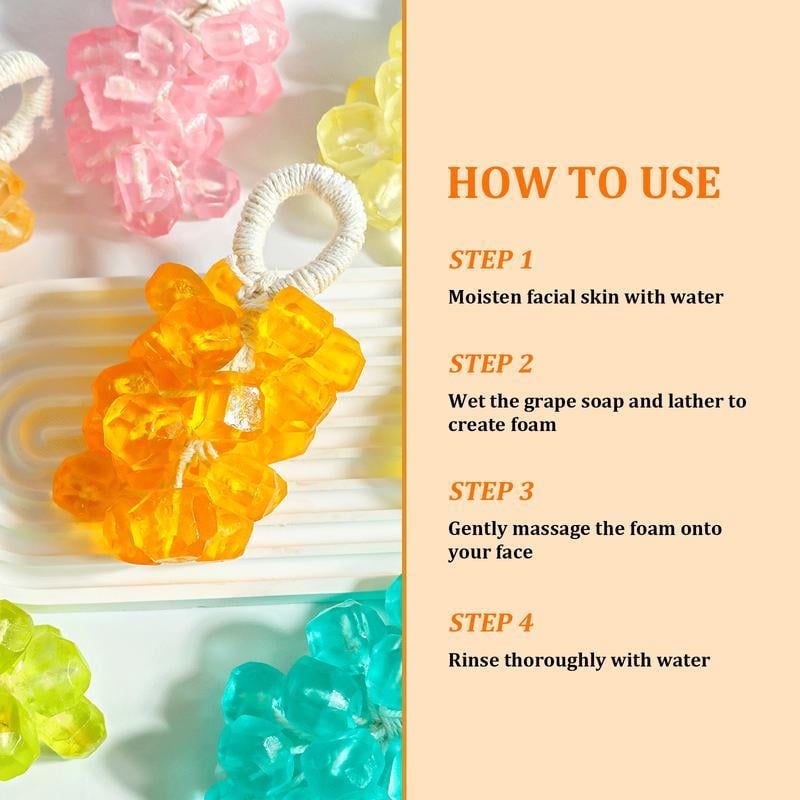 Natural Handmade Grapes Soap