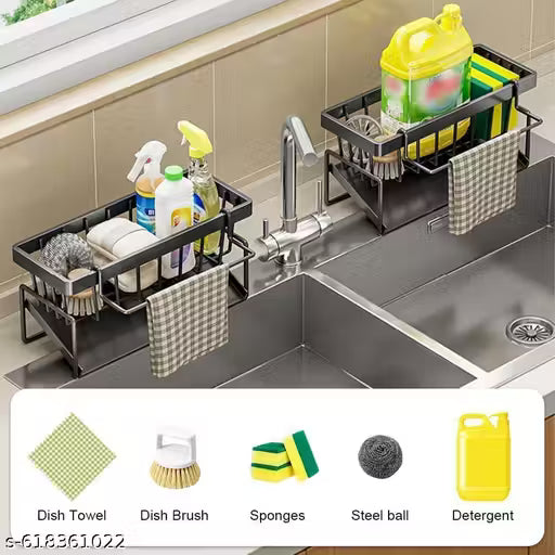 Dishcloth, Towel & Sponge Holder