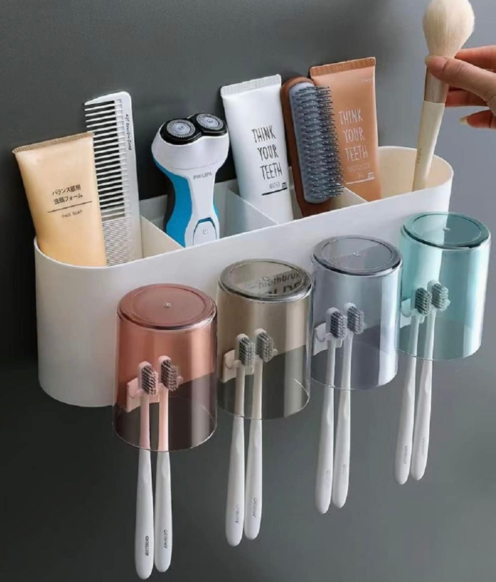 Toothbrush Holder & Dispenser