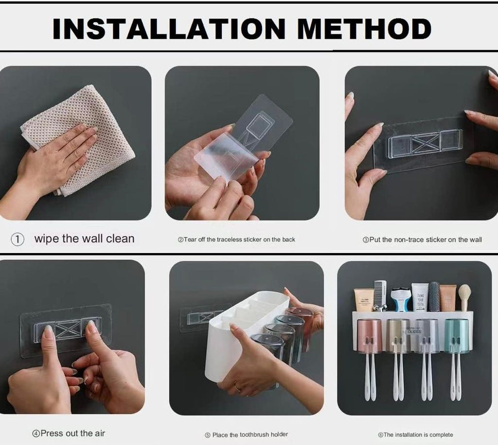 Toothbrush Holder & Dispenser