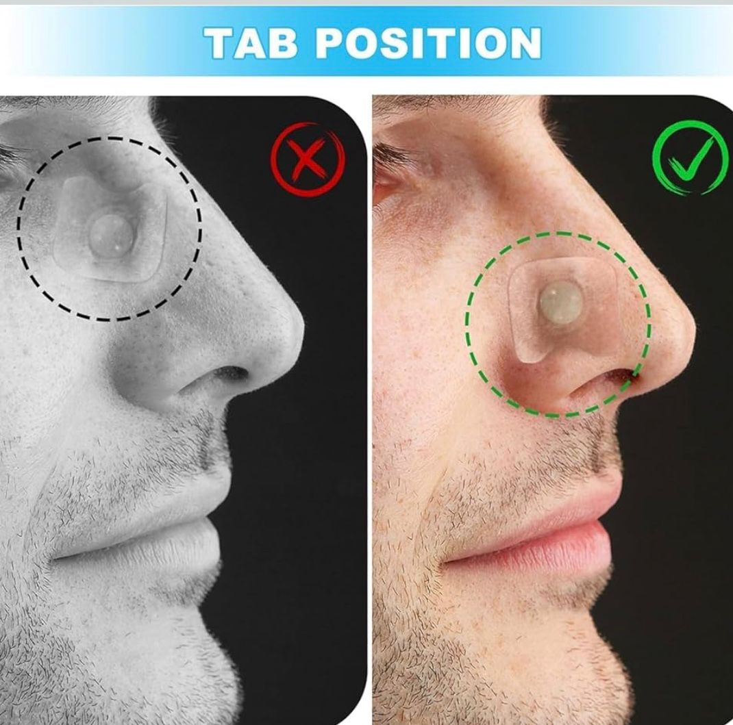 Magnetic Nasal Breathing Strips
