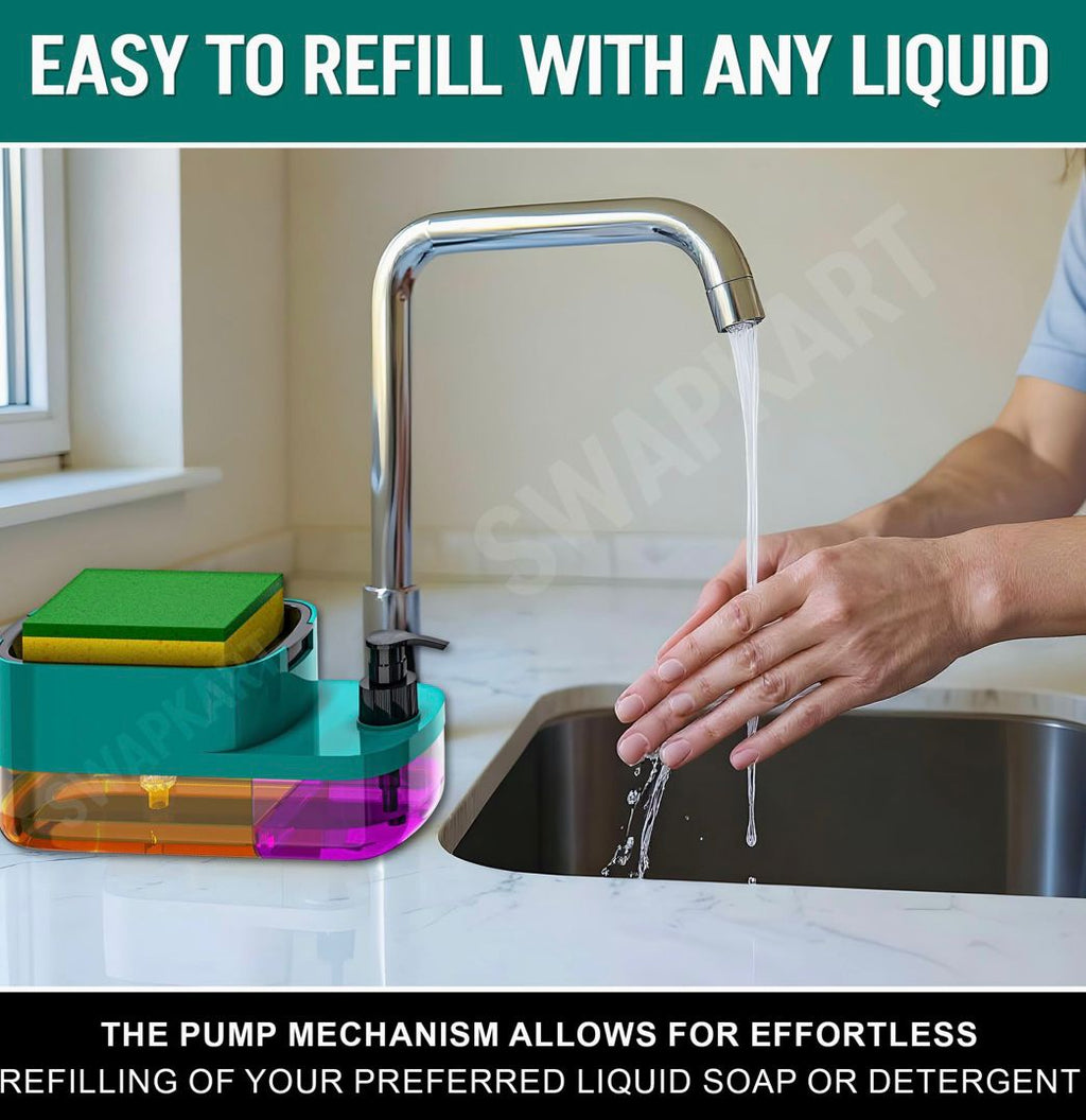 3-in-1 Soap Dispenser