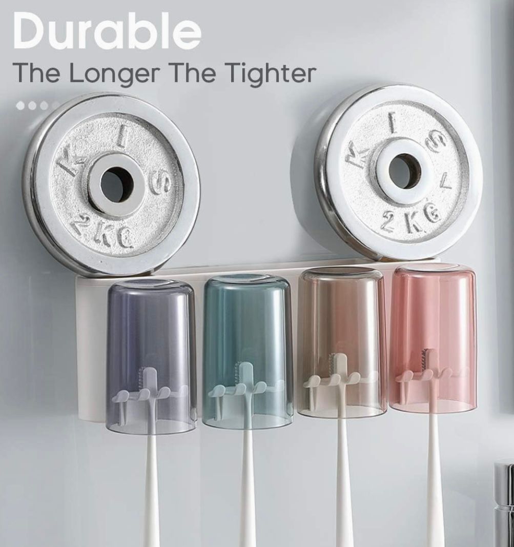 Toothbrush Holder & Dispenser