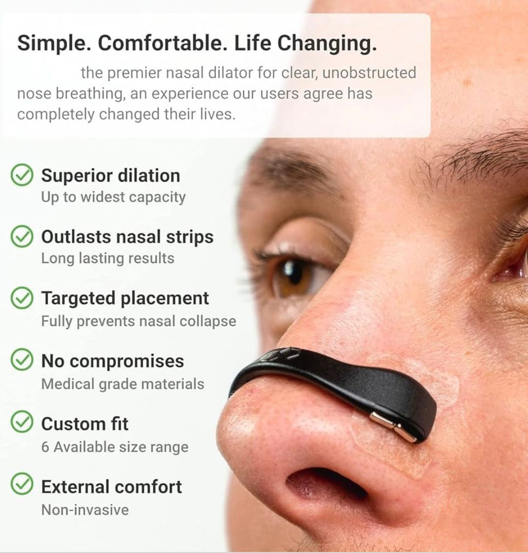 Magnetic Nasal Breathing Strips